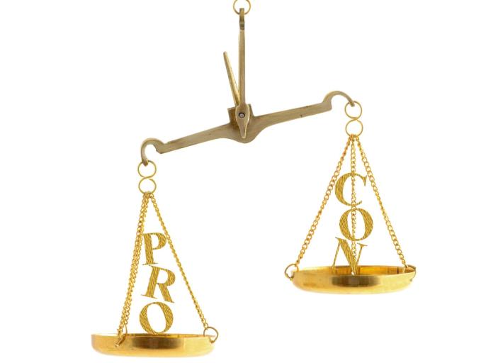 pros and cons gold scale